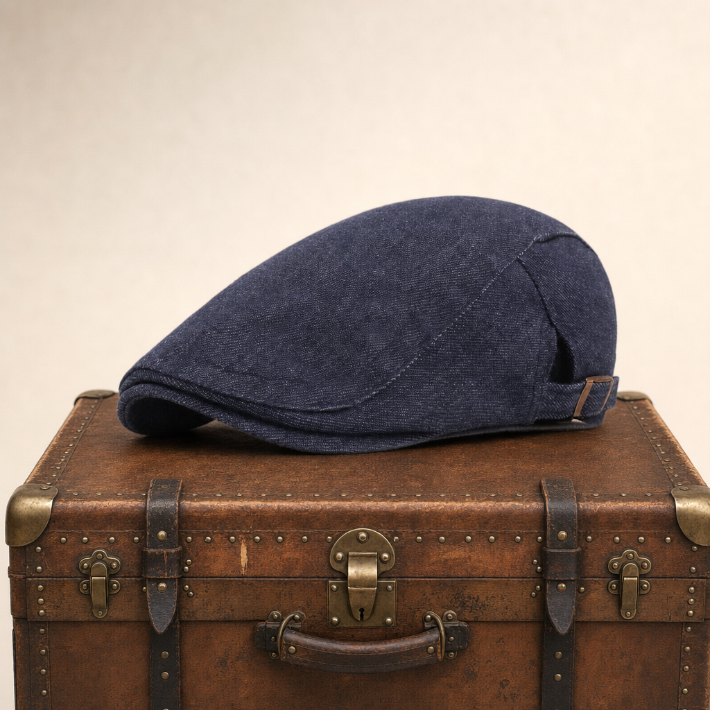 Denim flatcap — HAREN