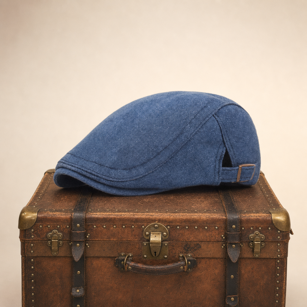 Denim flatcap — HAREN