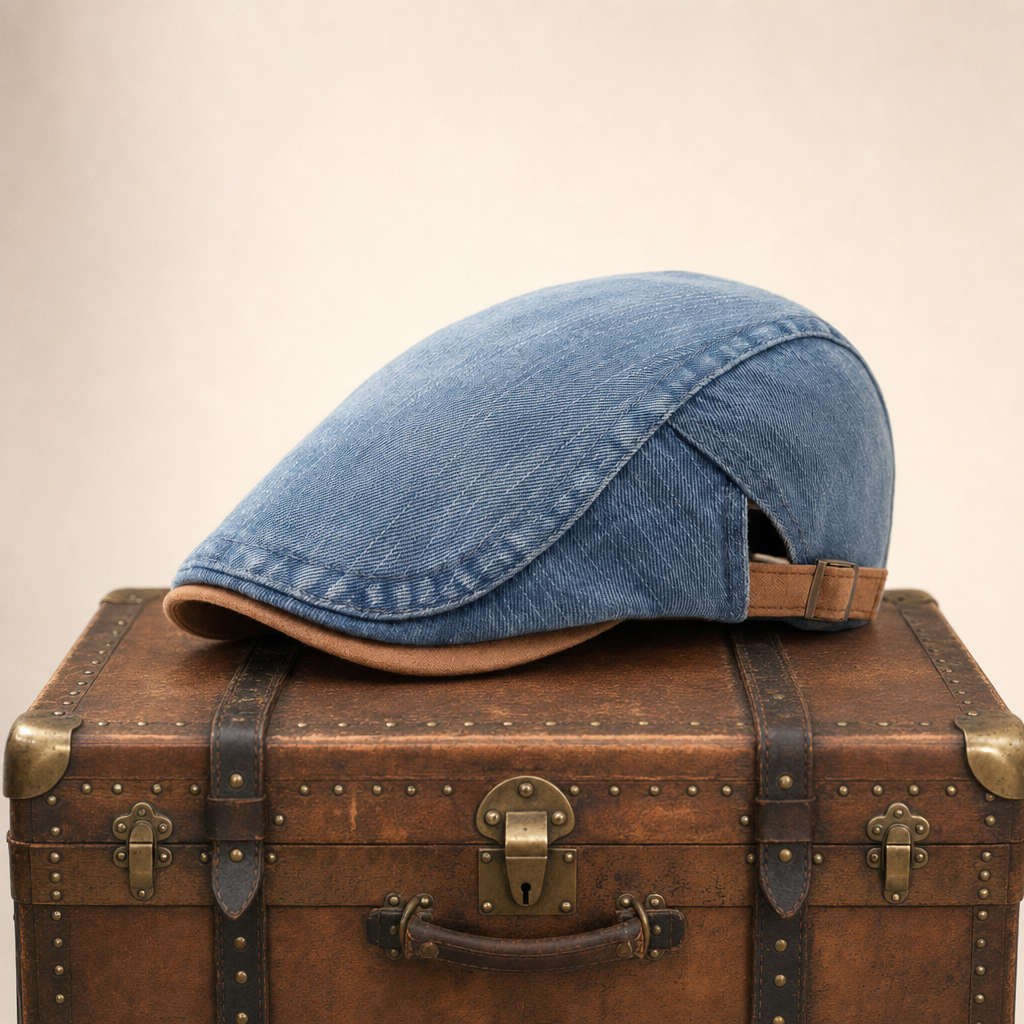 Denim flatcap — DORDRECHT