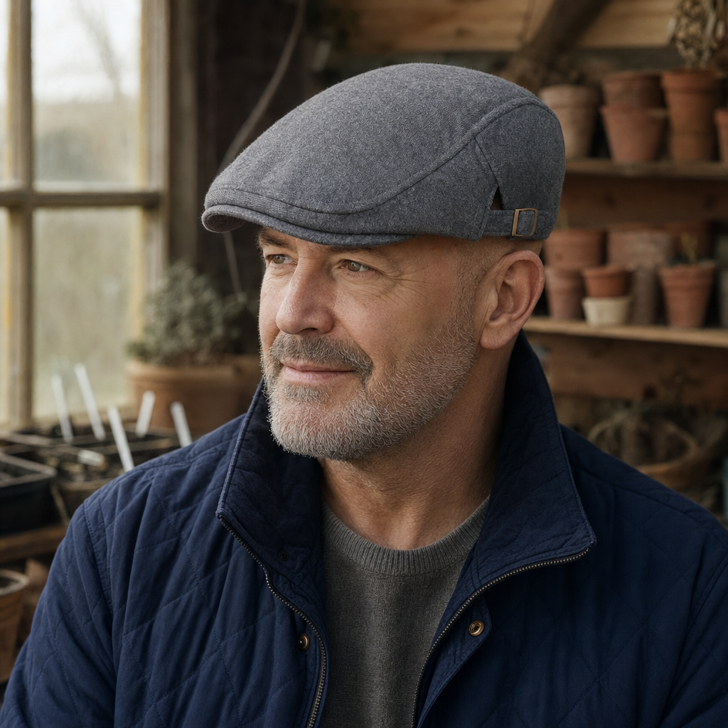 Gebreide flatcap — HEINO