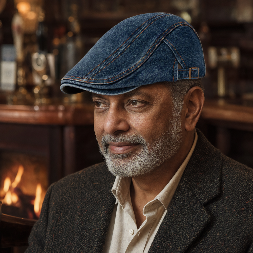 Denim flatcap — MARKNESSE