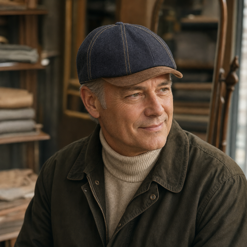 Denim flatcap — HUMMELO