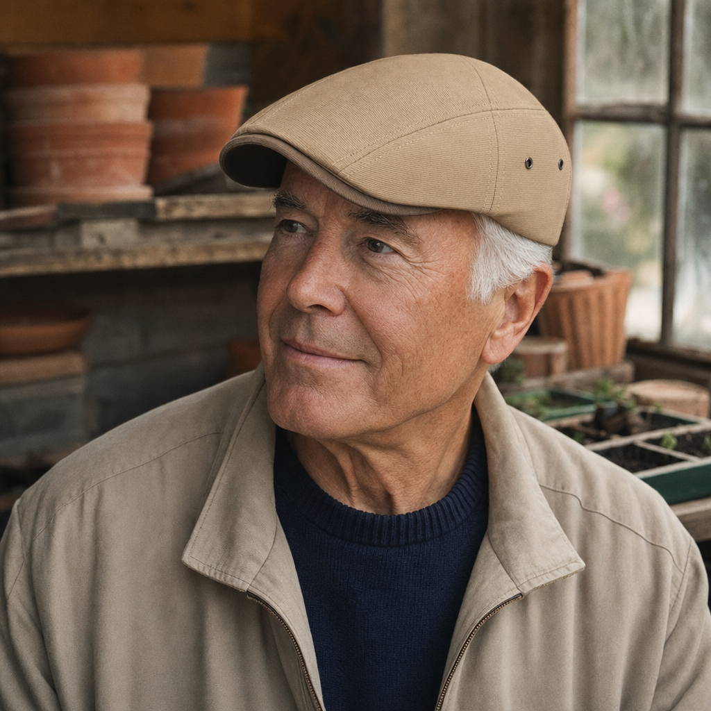 Katoenen flatcap — VEERE