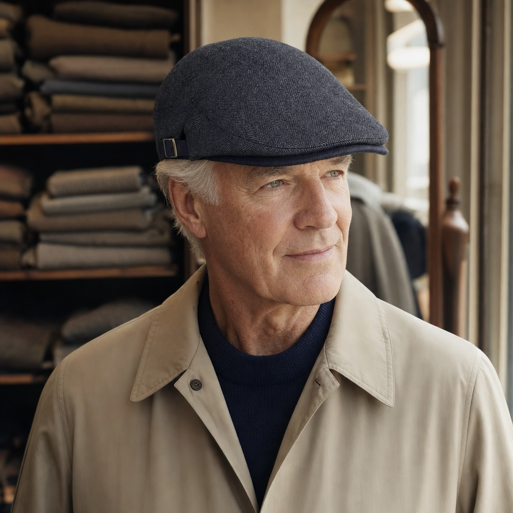 Wollen flatcap — BARNEVELD