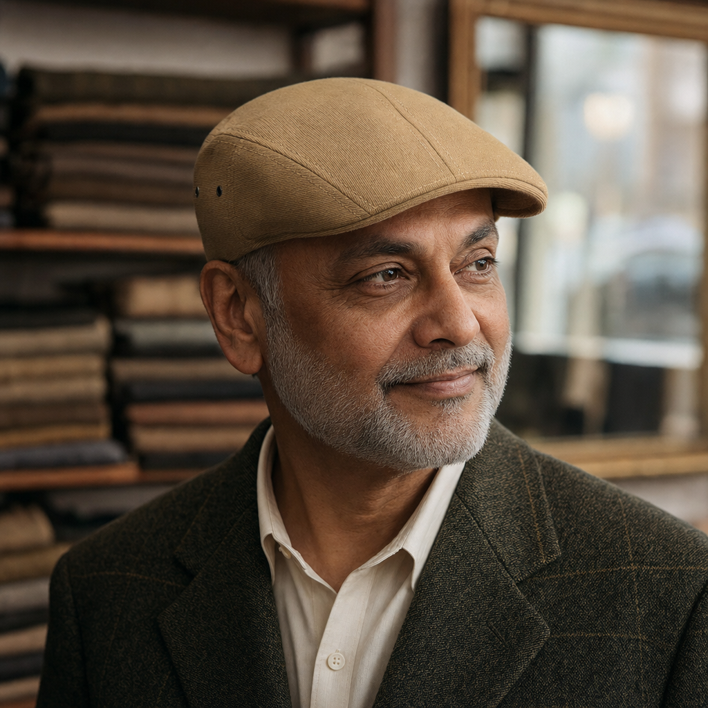Katoenen flatcap — BUREN
