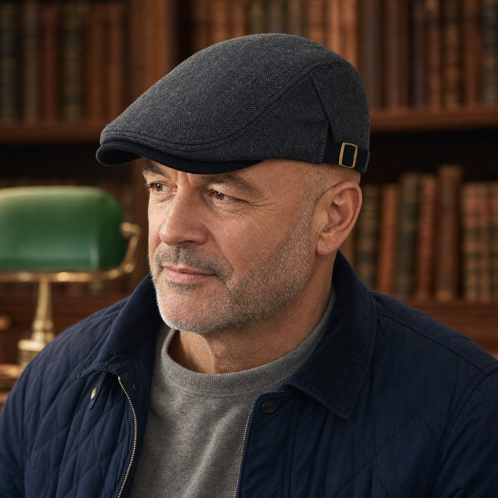Wollen flatcap — ZELHEM