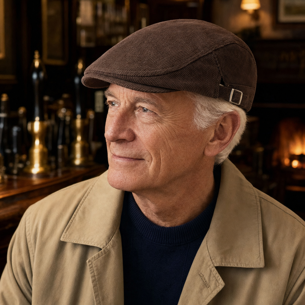 Corduroy flatcap — WASSENAAR