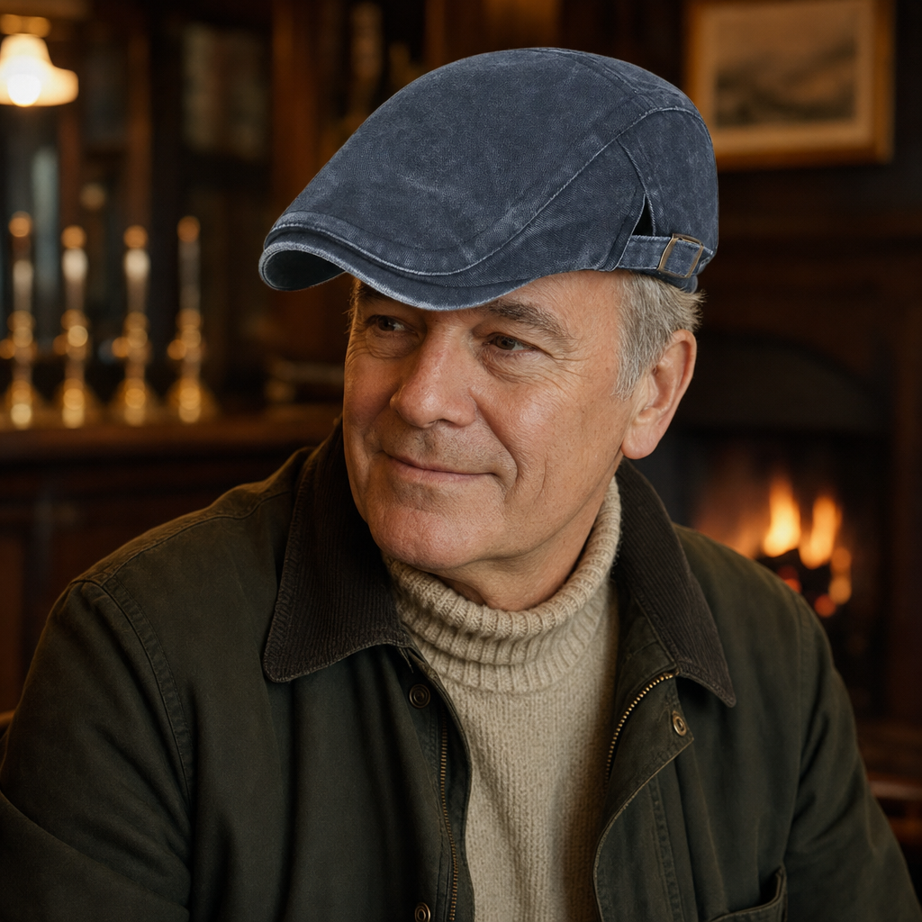 Katoenen flatcap — RILLAND