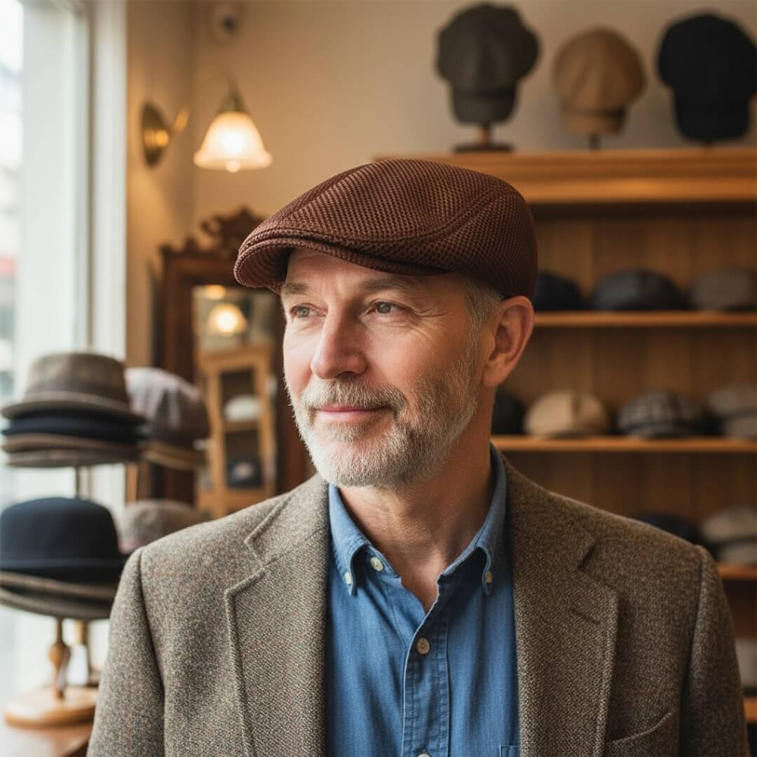 Mesh ivy cap — VRIEZENVEEN