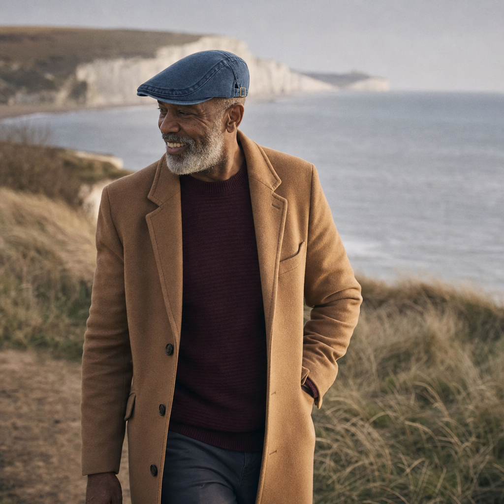 Denim flatcap — ZUIDLAREN