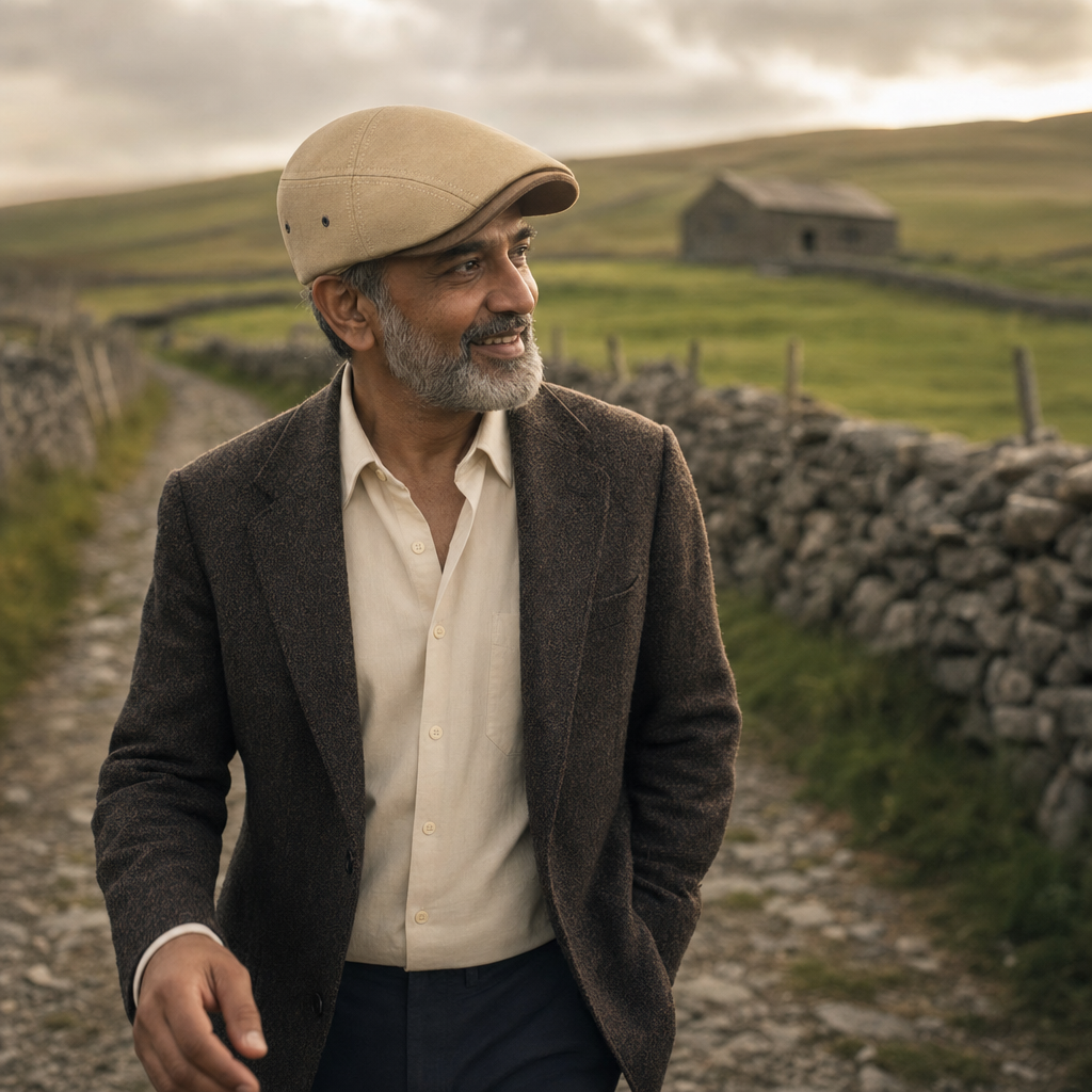 Katoenen flatcap — BUREN