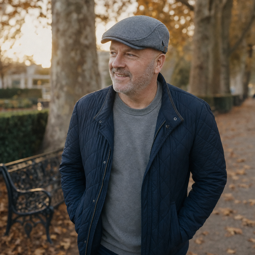 Gebreide flatcap — HEINO