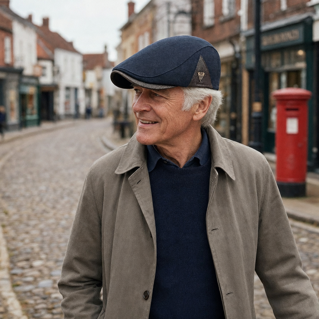 Katoenen flatcap — LAREN