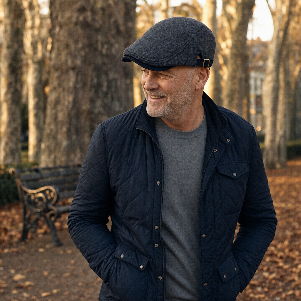 Wollen flatcap — ZELHEM