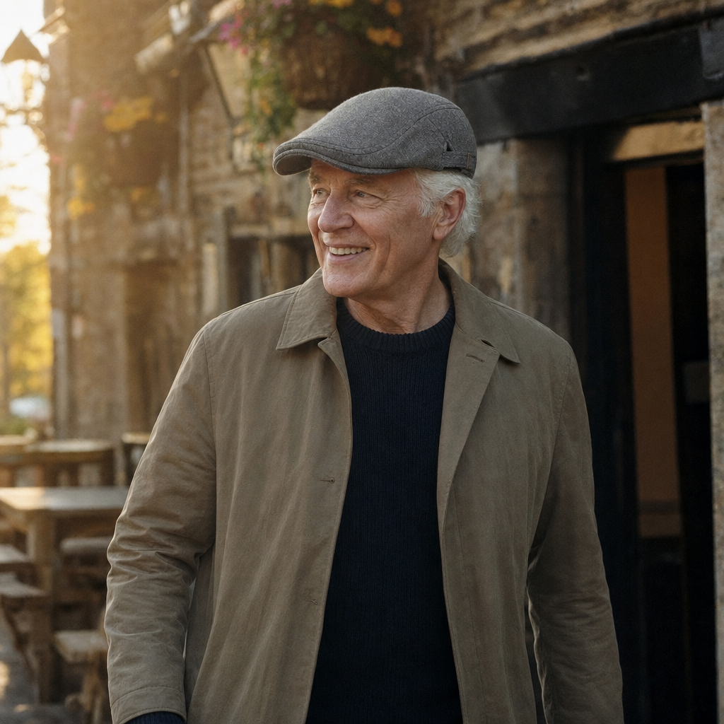 Gebreide flatcap — EGMOND