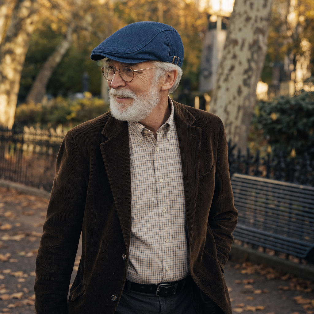 Denim flatcap — OOSTERBEEK