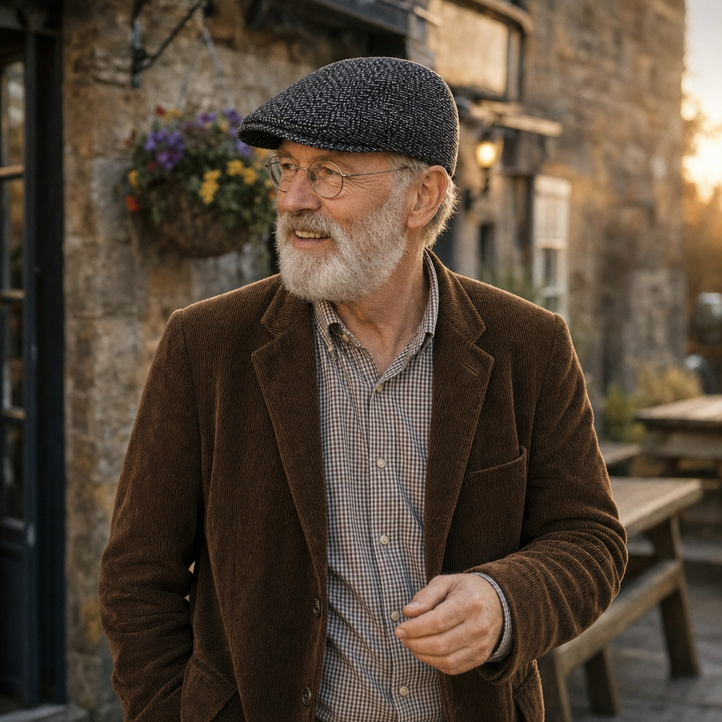 Tweed flatcap — BOVENKARSPEL