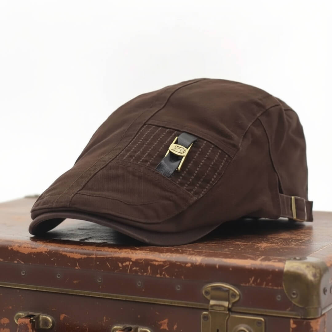 Katoenen flatcap — WITMARSUM