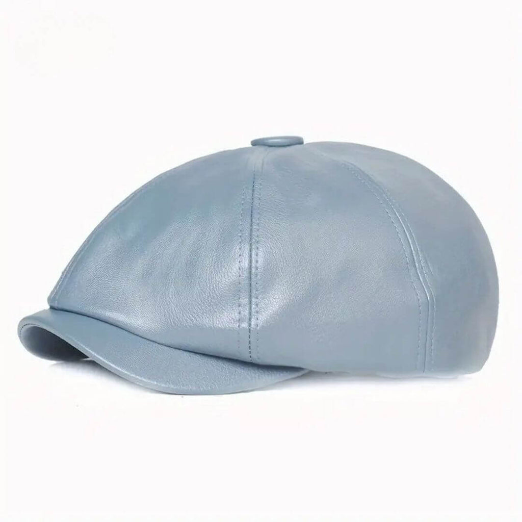 Leren flatcap — VORDEN
