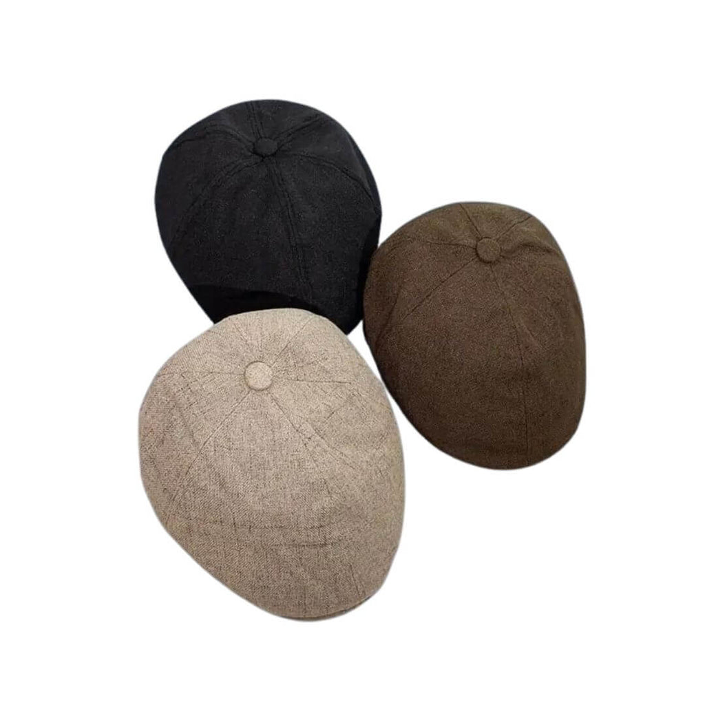 Flatcap van linnenmix — ZUIDHORN