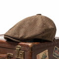 Flatcap van linnenmix — THORN