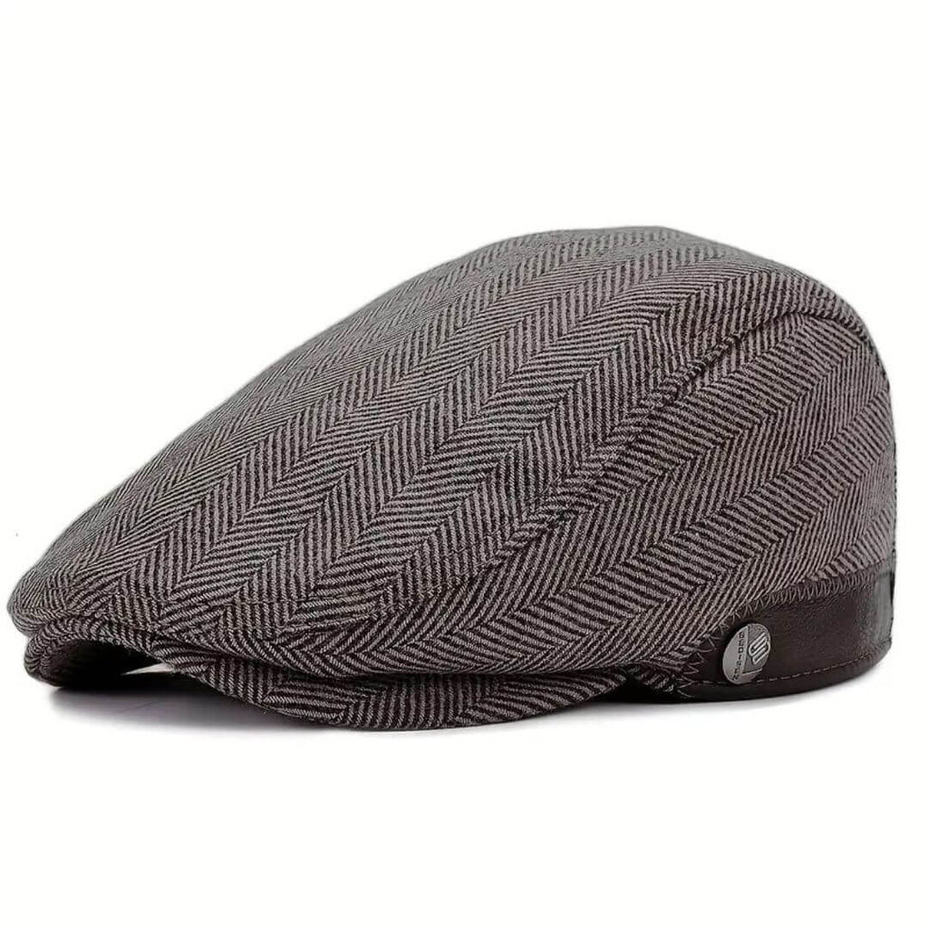 Flatcap van wolmix — MOOK