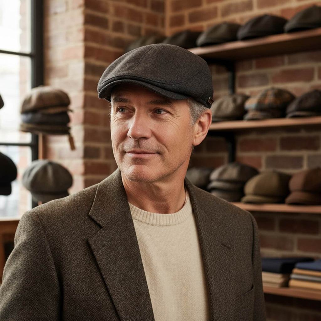 Katoenen flatcap — OOSTERHOUT