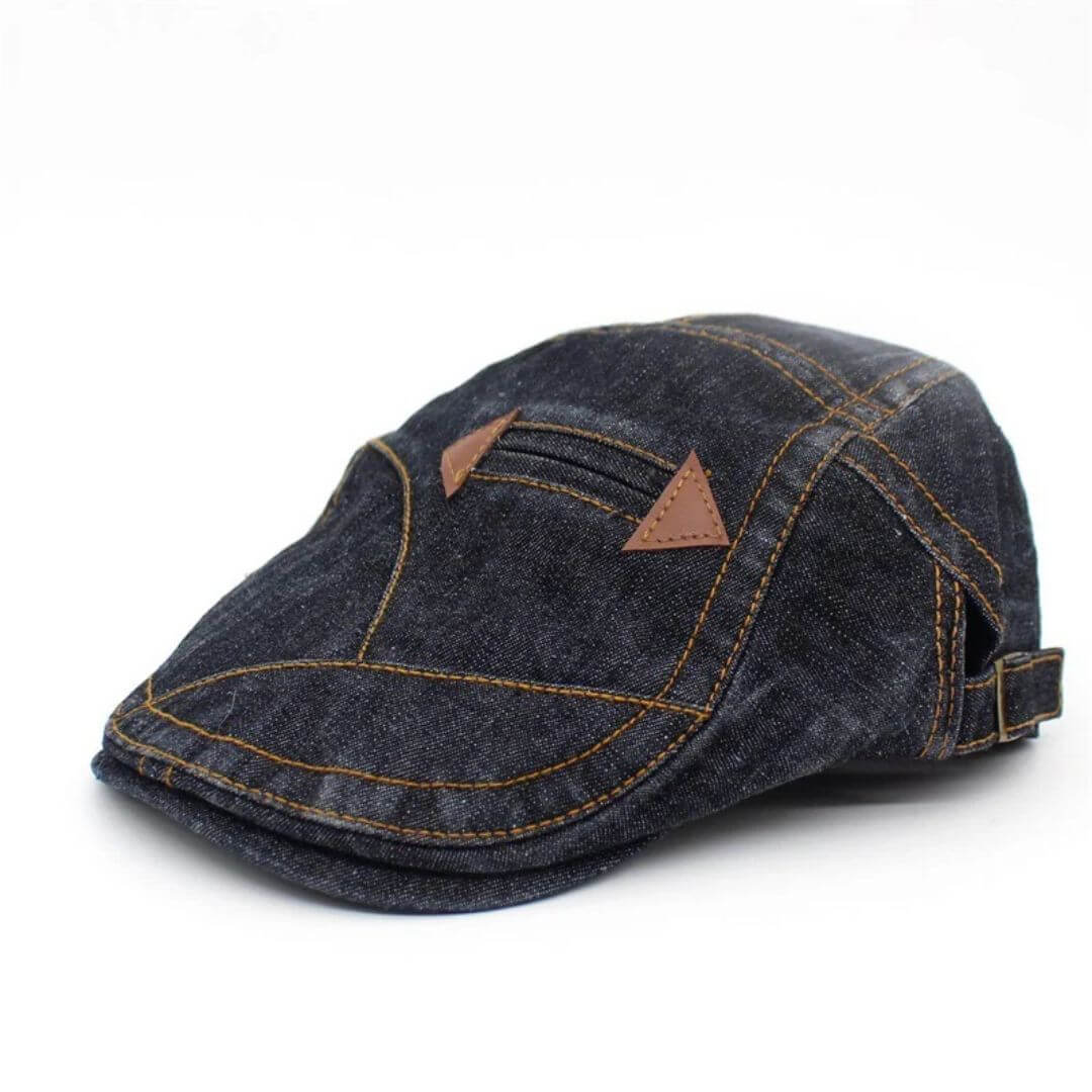 Denim flatcap — ZANDVOORT