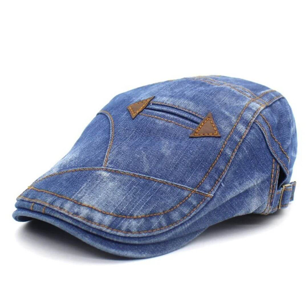 Denim flatcap — ZANDVOORT