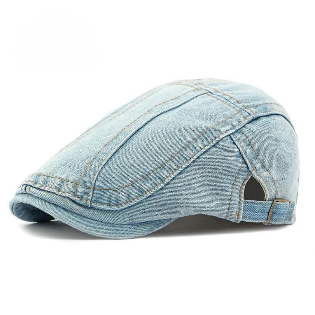 Denim flatcap — SCHAIJK