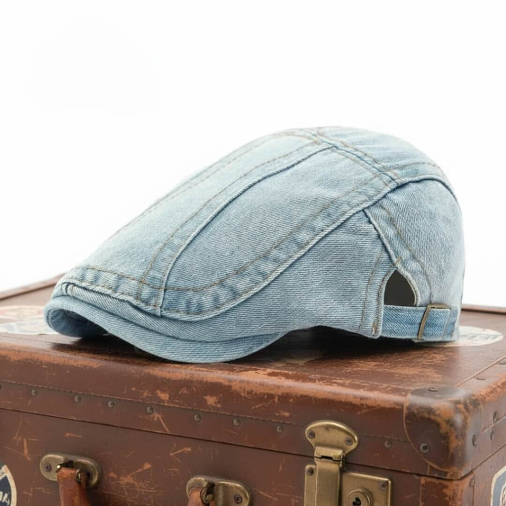 Denim flatcap — SCHAIJK