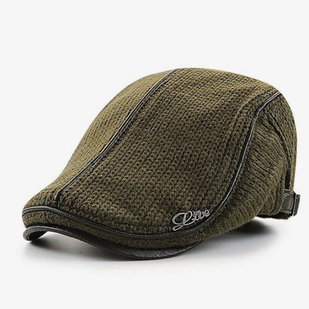 Gebreide flatcap — HOORNAAR