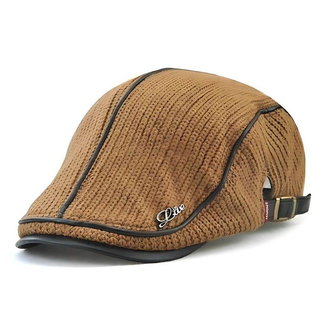 Gebreide flatcap — HOORNAAR