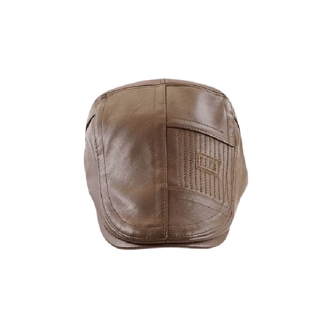 Kunstleren flatcap — DALFSEN