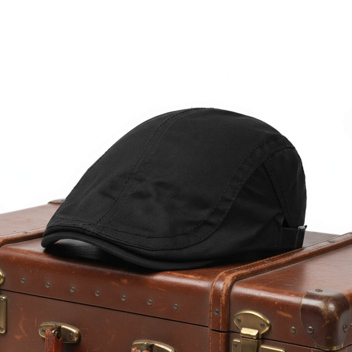 Katoenen flatcap — LEIDEN
