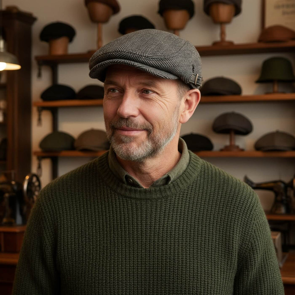 Wollen flatcap — URMOND