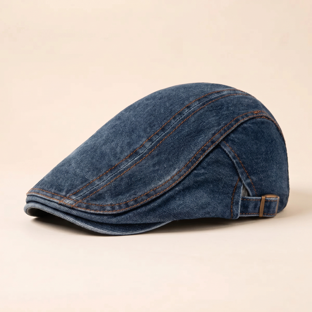 Denim flatcap — HEEZE