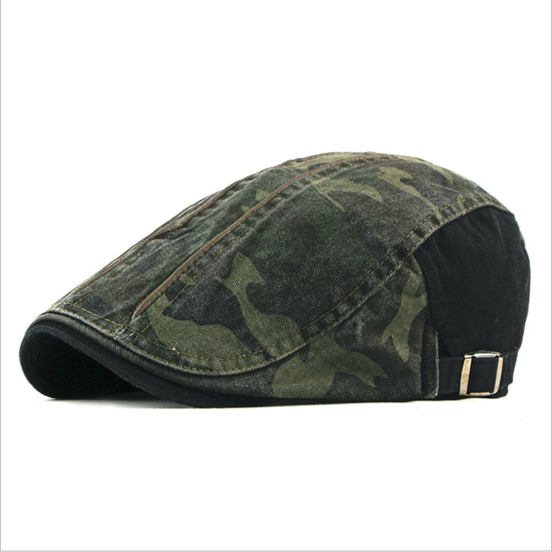 Katoenen chauffeurspet met camouflage — MARKEN