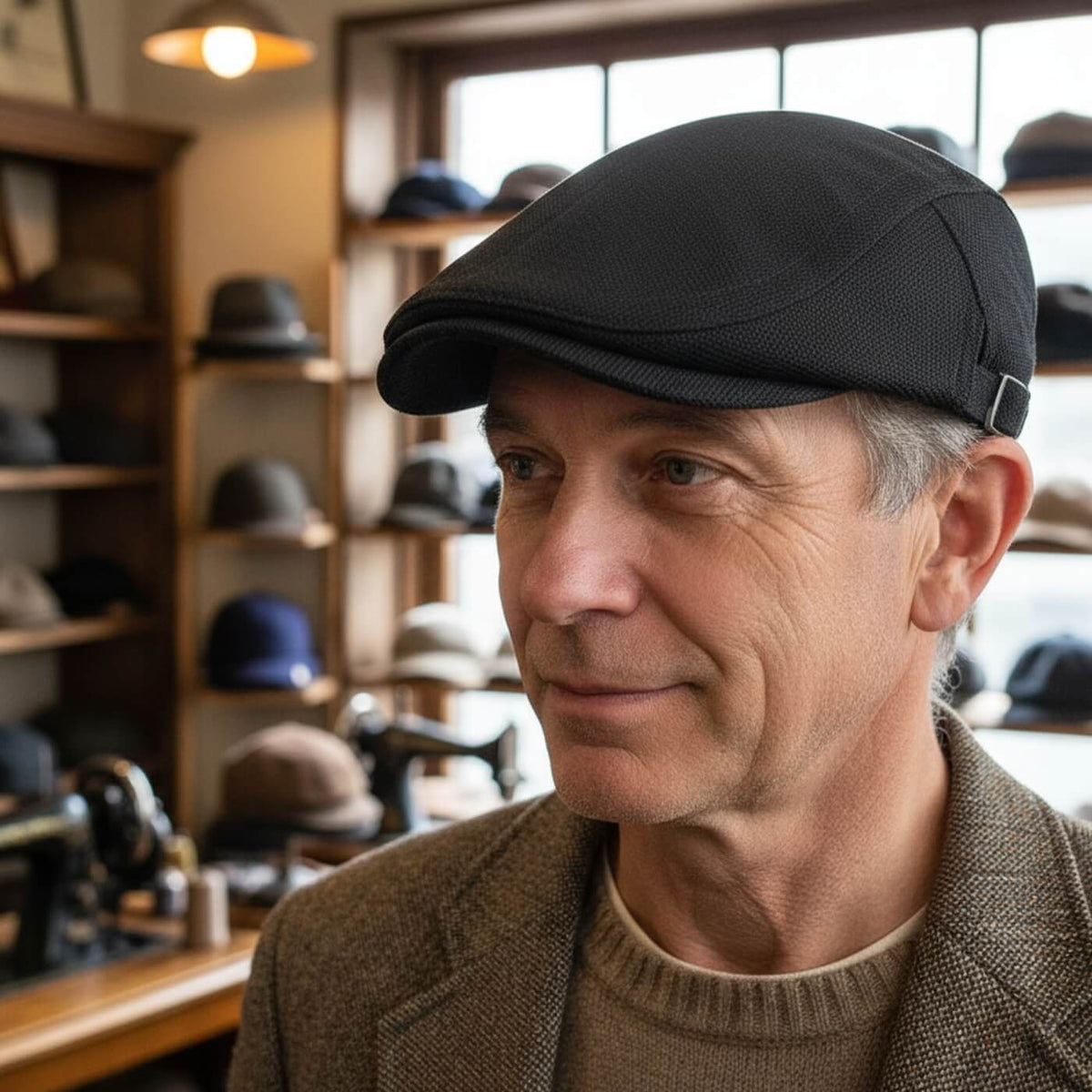 Katoenen flatcap — CAPELLE