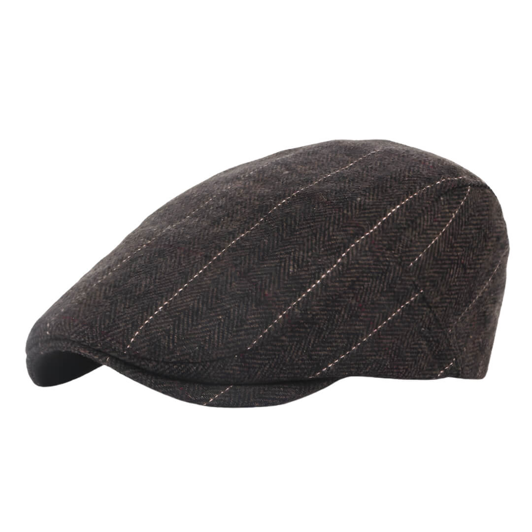 Flatcap van wolmix — MILL