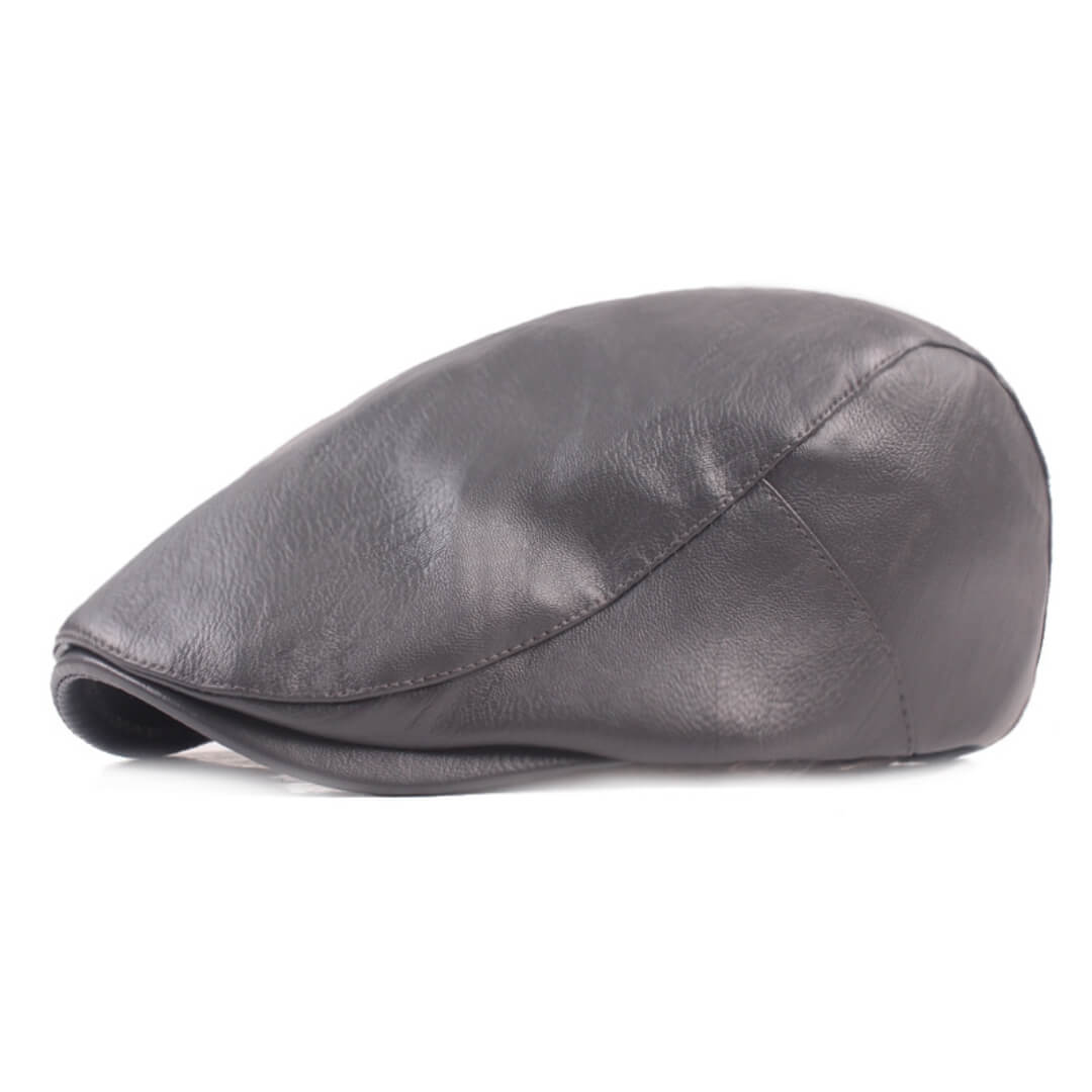 Leren flatcap — ZEIST