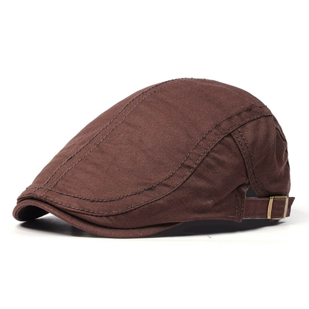 Katoenen flatcap — LEIDEN