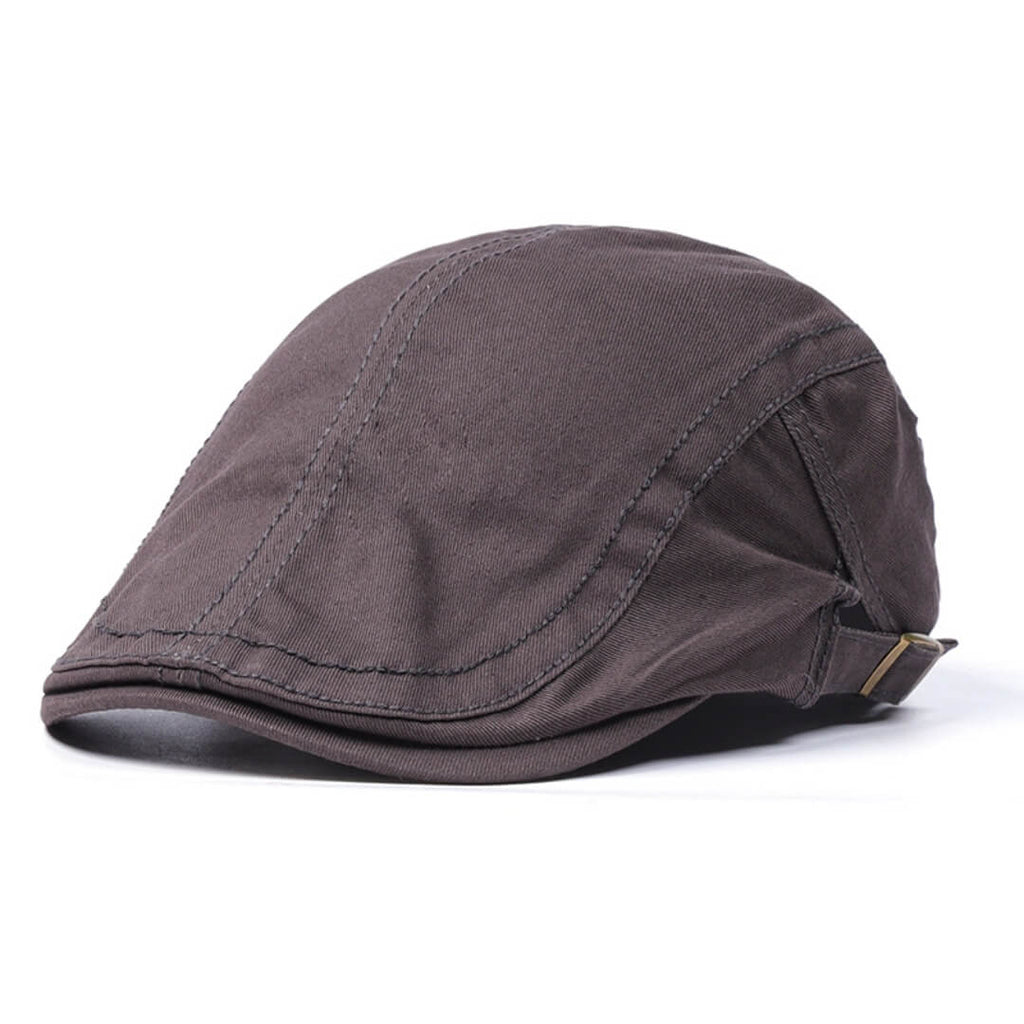 Katoenen flatcap — LEIDEN