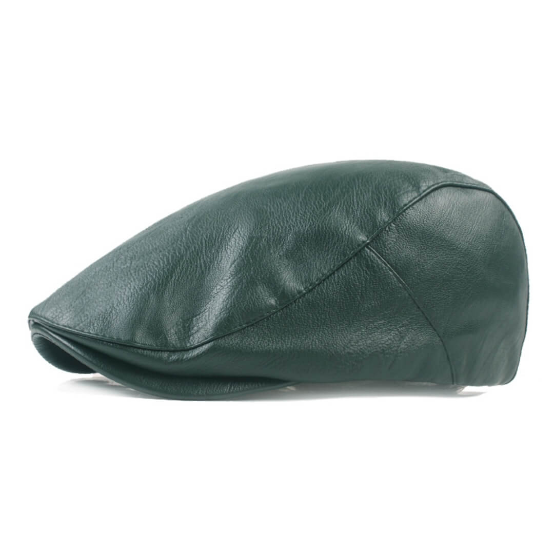Leren flatcap — ZEIST