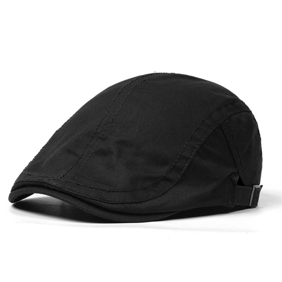 Katoenen flatcap — LEIDEN
