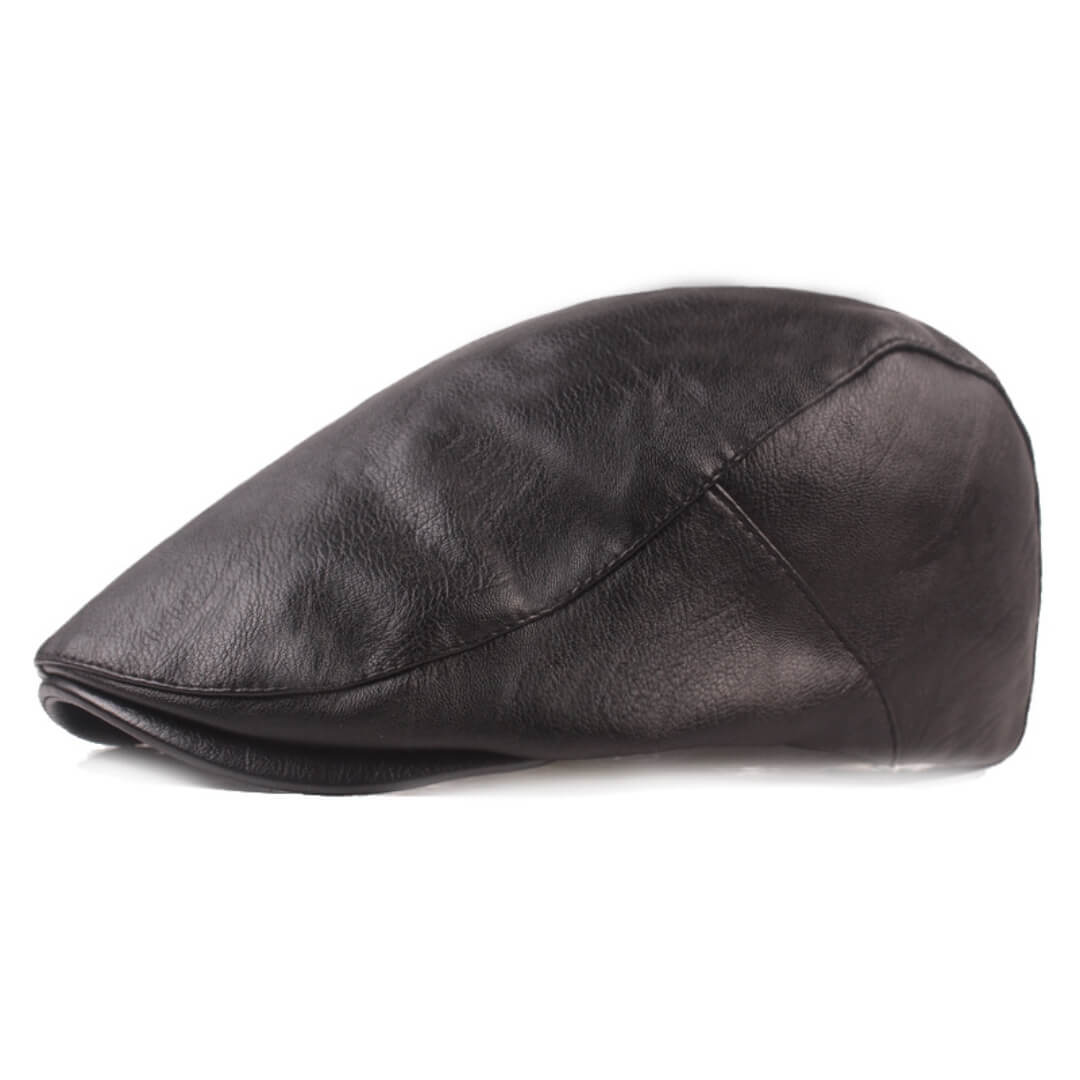 Leren flatcap — ZEIST
