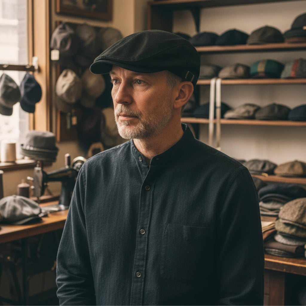 Katoenen flatcap — KRIMPEN