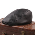 Leren flatcap — ZEIST
