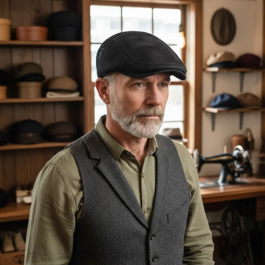Mesh flatcap — GELEEN