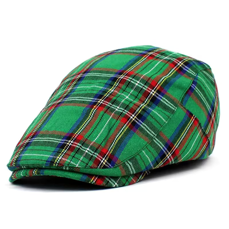 Flatcap van wolmix met ruit — KERKRADE